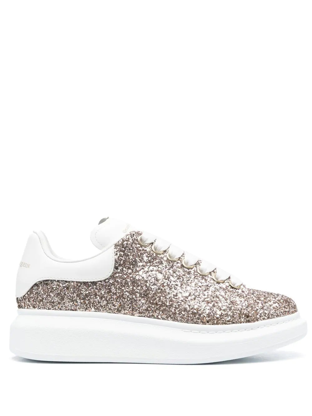 ALEXANDER MCQUEEN Seal Logo Low-Top Sneakers White - Clothing from Circle  Fashion UK